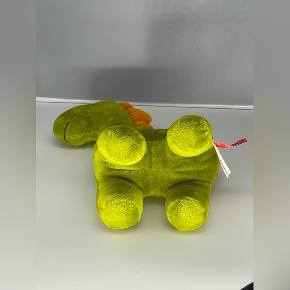 Gitzy Baby Plush Dinosaur Stuffed Animal Cuddle Toy with Rattle Green 2017 14” - Picture 5 of 12